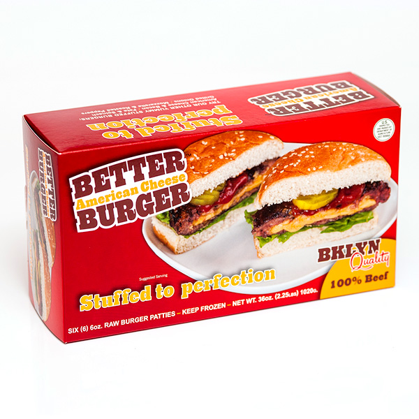 Better Burger consumer packaging