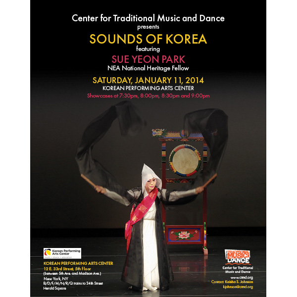 Center for Traditional Music and Dance APAP ad